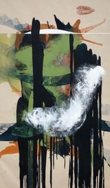 Slip Strike Indicators by Elizabeth Neel contemporary artwork painting