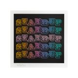 Stand Up by Ben Eine contemporary artwork print