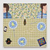 Dinner Party by Anne Buckwalter contemporary artwork painting