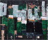 Akdeniz geceleri by Azade Koker contemporary artwork mixed media painting photography print works on paper