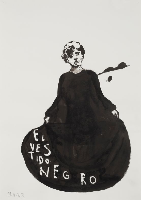 Las damas de Kuberton by Marcelo Viquez contemporary artwork Painting