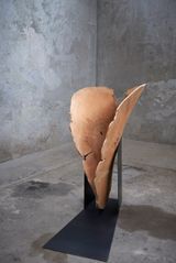 Autumn Leave by Herbert Golser contemporary artwork sculpture