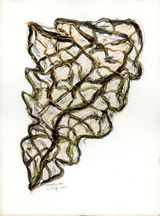 Wetlands by Latiff Mohidin contemporary artwork works on paper