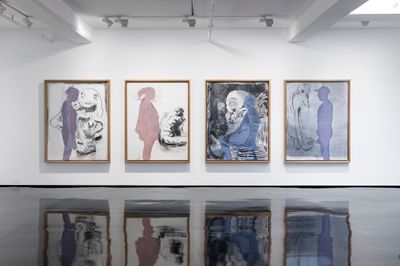Ben Quiltys Unsettling Silhouettes at Tolarno Galleries