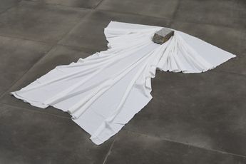 Contemporary art exhibition Group Exhibition the fold in the horizon curated by Marcos Chaves at Galeria Nara Roesler New York United States