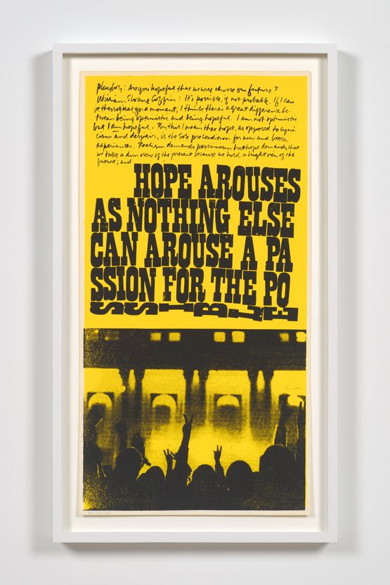 a passion for the possible by Corita Kent contemporary artwork Print
