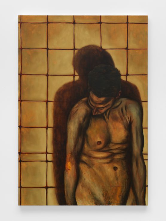 Akkult ...and in the process what is lost by Lewis Hammond contemporary artwork Painting