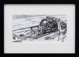 Kayp Video serisi  from the series Lost Video by Cengiz Tekin contemporary artwork works on paper