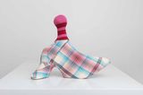 Ankles After Work by Miao Miao contemporary artwork painting textile
