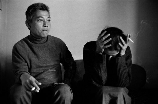 My Parents Richard and Rati at Home New Delhi by Pablo Bartholomew contemporary artwork Photography
