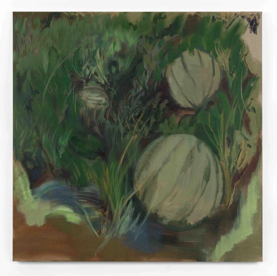 Fruit stand by Shaquelle Whyte contemporary artwork Painting