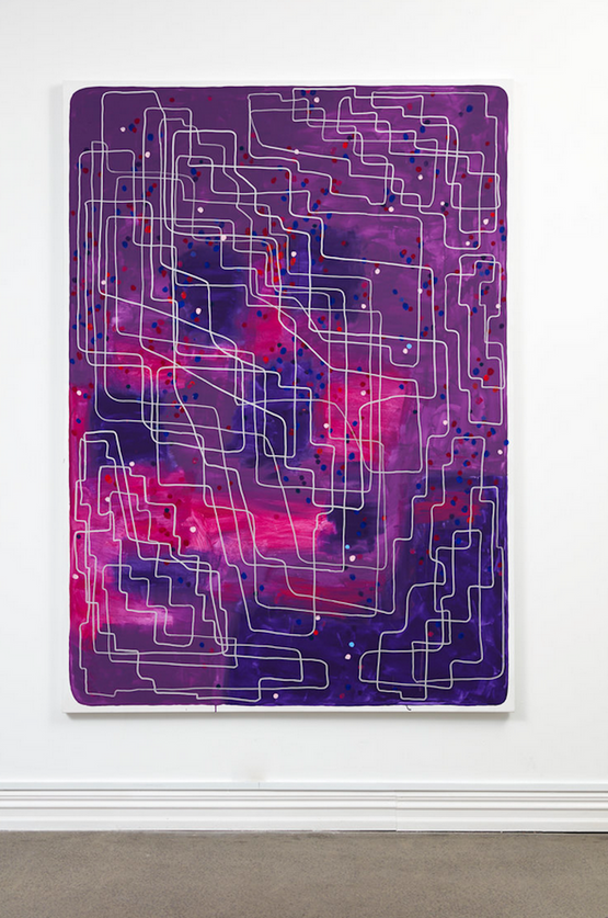 Headmap Footage 1 by John Reynolds contemporary artwork Painting