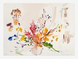 Chelsea Hotel Room 1Z1 rock and roll by Sophie Von Hellermann contemporary artwork painting works on paper