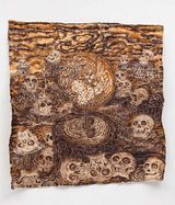Curve Ball by Fiona Hall contemporary artwork mixed media