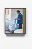 Changeover Day Bedding by Caroline Walker contemporary artwork Painting