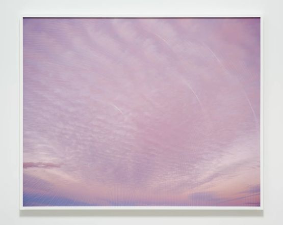 CLOUD 777 Hough Line Transform by Trevor Paglen contemporary artwork Photography