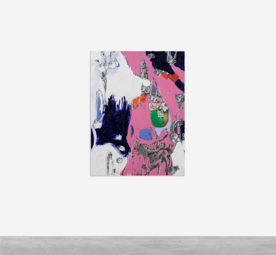 LAMPROITE by Donna Huanca contemporary artwork Painting