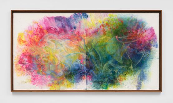 Kairos Calabi-Yau or the universal fold its crease its double its assassin its complement by Firelei Baez contemporary artwork Works on Paper