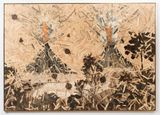 Twin Vulcano Dream Board by Julius Von Bismarck contemporary artwork sculpture
