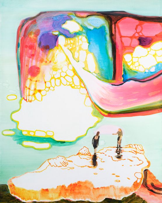 Lido by John Krner contemporary artwork Painting