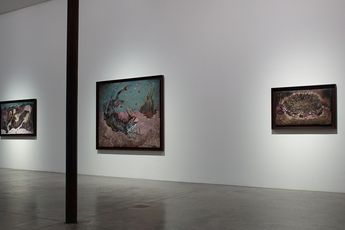 Contemporary art exhibition Wangechi Mutu Nguva na Nyoka at Victoria Miro Wharf Road London United Kingdom