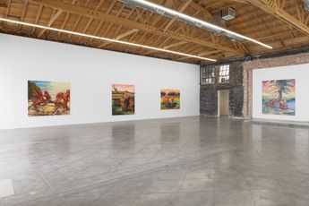 Contemporary art exhibition Monika Karandi Remember where we started out at Anat Ebgi Los Feliz United States