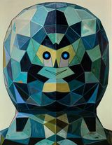 HEAD II by Raymond Lemstra contemporary artwork painting