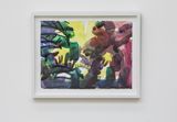 Imaginary Landscape 6 by Stephanie Crawford contemporary artwork painting works on paper