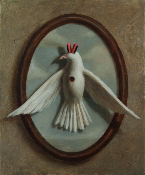 Taxidermy Decoration by Karms Thammatat contemporary artwork Painting