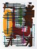 Au musee by Jean-Marc Bustamante contemporary artwork Painting