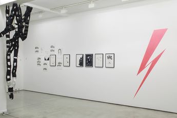 Contemporary art exhibition Donald Urquhart 1978 at Maureen Paley London United Kingdom