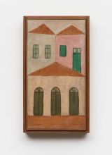 Fachada Facade by Alfredo Volpi contemporary artwork painting