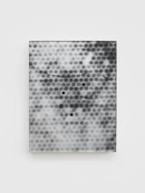 10 by 8 black bubble.holes by Carrie Yamaoka contemporary artwork mixed media sculpture