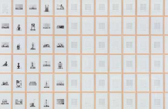 Fin de Siecle - Buch der Bilder Fin de Siecle - Book of Pictures by Hanne Darboven contemporary artwork Installation