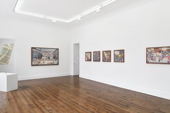 Contemporary art exhibition Gala Porras-Kim The Categorical Bind at Spruth Magers London United Kingdom