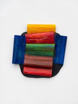 changed color shell mudada casca de cor IV by Tadaskia contemporary artwork painting works on paper