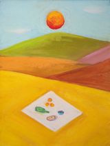 Remains of the day by Sohrab Hura contemporary artwork painting works on paper drawing