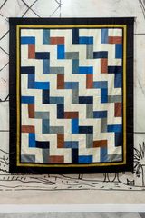 Persian tiles by Chant Avedissian contemporary artwork textile