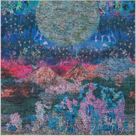 Serendipity Origin by Asami Kiyokawa contemporary artwork Painting