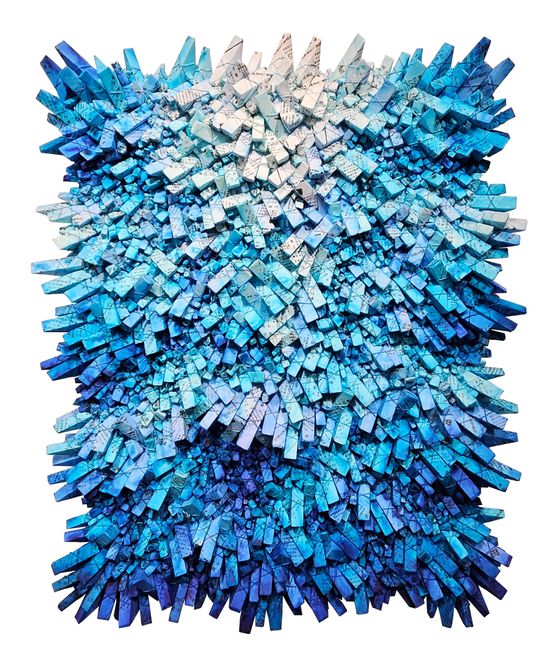 Aggregation24-JA006 by Chun Kwang Young contemporary artwork Works on Paper