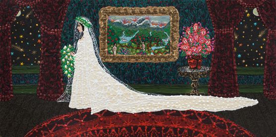 Terms of Endurement Unbridled Denouement I by Laura Williams contemporary artwork Painting