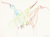 Untitled by Oswald Oberhuber contemporary artwork drawing works on paper