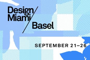 Contemporary art exhibition Design Miami  Basel at Bailly Gallery Basel Switzerland