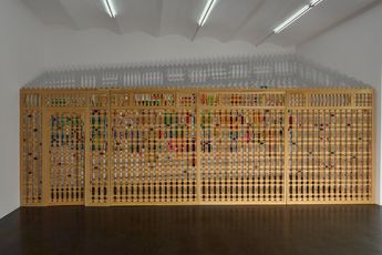 Contemporary art exhibition Katharina Wulff La decoration de lame at Galerie Buchholz Cologne Germany