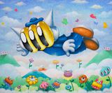 I Can Fly by Parinya Sirisinsuk Benzilla contemporary artwork painting