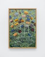 Chardons del Campo by Bibi Zogbe contemporary artwork painting