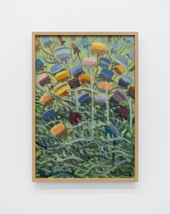 Chardons del Campo by Bibi Zogbe contemporary artwork Painting