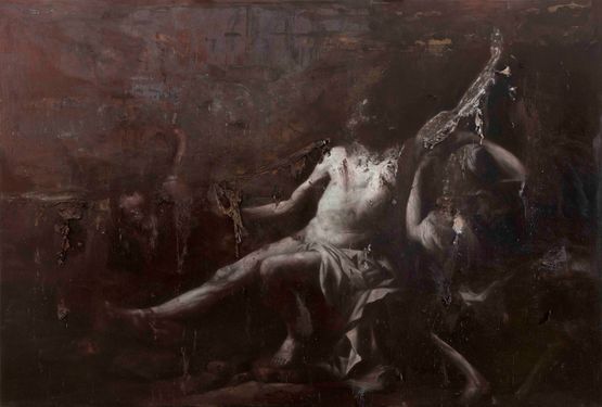 Ebbro by Nicola Samori contemporary artwork Painting