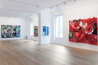 Contemporary art exhibition Jan Voss A suivre... at Galerie Lelong 13 Rue de Teheran Paris France