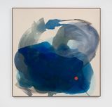Plunge Blood Moon by Sigrid Sandstrom contemporary artwork painting